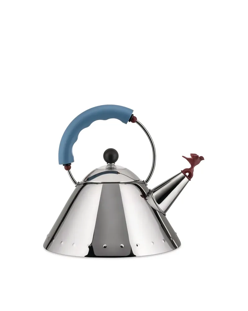 Alessi 9093 Kettle, Light Blue
